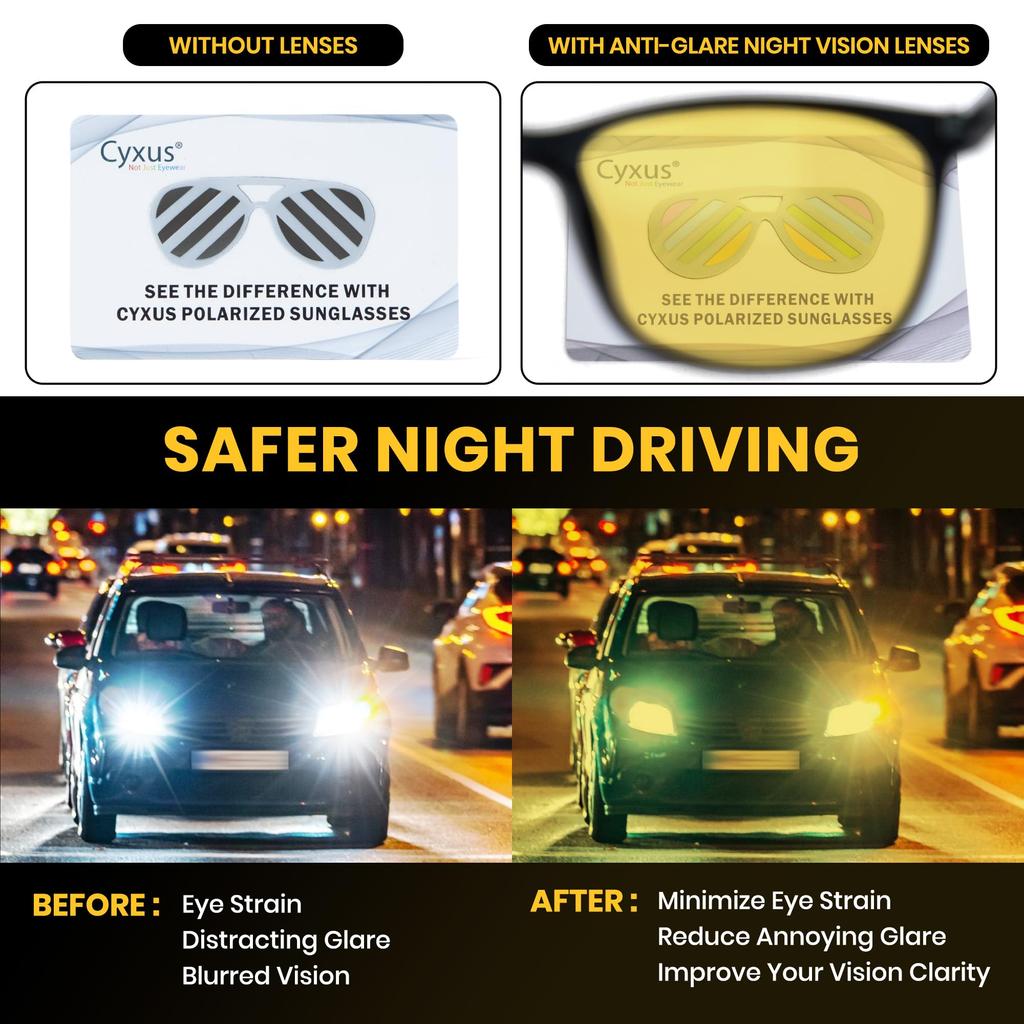 Cyxus Sunglasses for Men and Polarized UV Slimming Perfect for Mountain and Outdoor Stylish P1337 Women, Lenses, Protection, Face, Fishing, Driving,