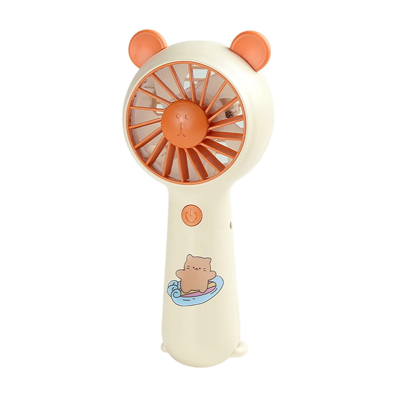 

Маленький карманный вентилятор с зарядкой через USB One Size кофейный