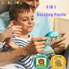 4IN1 Rotating Puzzle for Kids Fidget Toys Kids Puzzle Toys Creat 4 Puzzles in 1 Fine Motor Skills, Gift for Boys & Girls Ages 3+