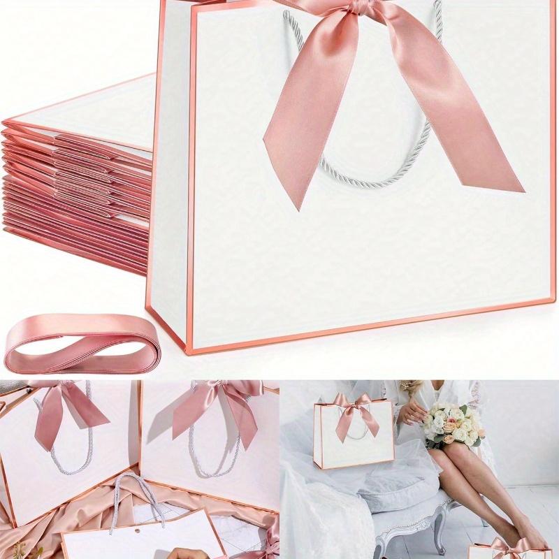 

Пакеты подарочные из крафт-бумаги в ландшафтном стиле, Пакеты для покупок, Упаковочные пакеты с ручками, Сумки с бантом, Хэллоуин, Белые