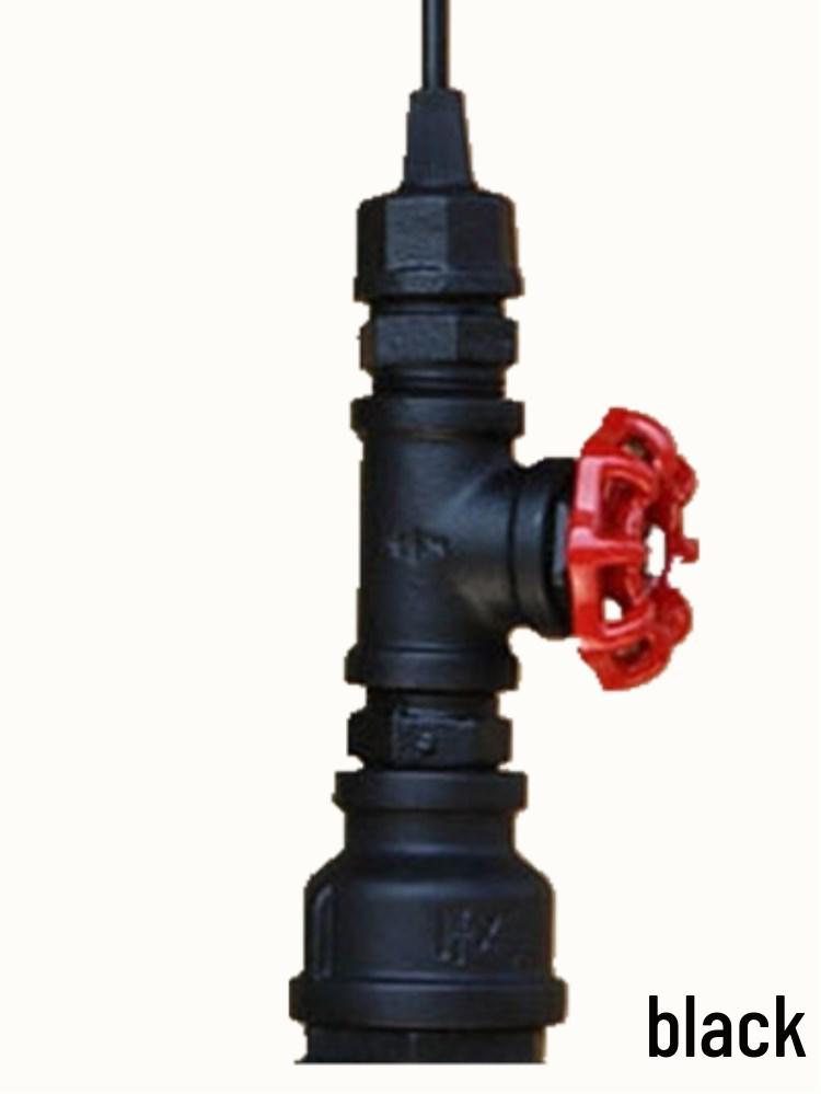

Industrial Loft Style Single Head Pipe Pendant Light for Restaurants, Cafes, and Bars E27 (No Light Source Included)