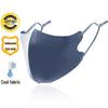 Ice Silk Breathable Sunscreen Mask with Logo - Solid Color, Ear Loop Design