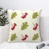 Christmas Pillowcase Printed Polyester Cushion Cover Decoration Throw Pillow Case Cover Home Square 45*45Cm
