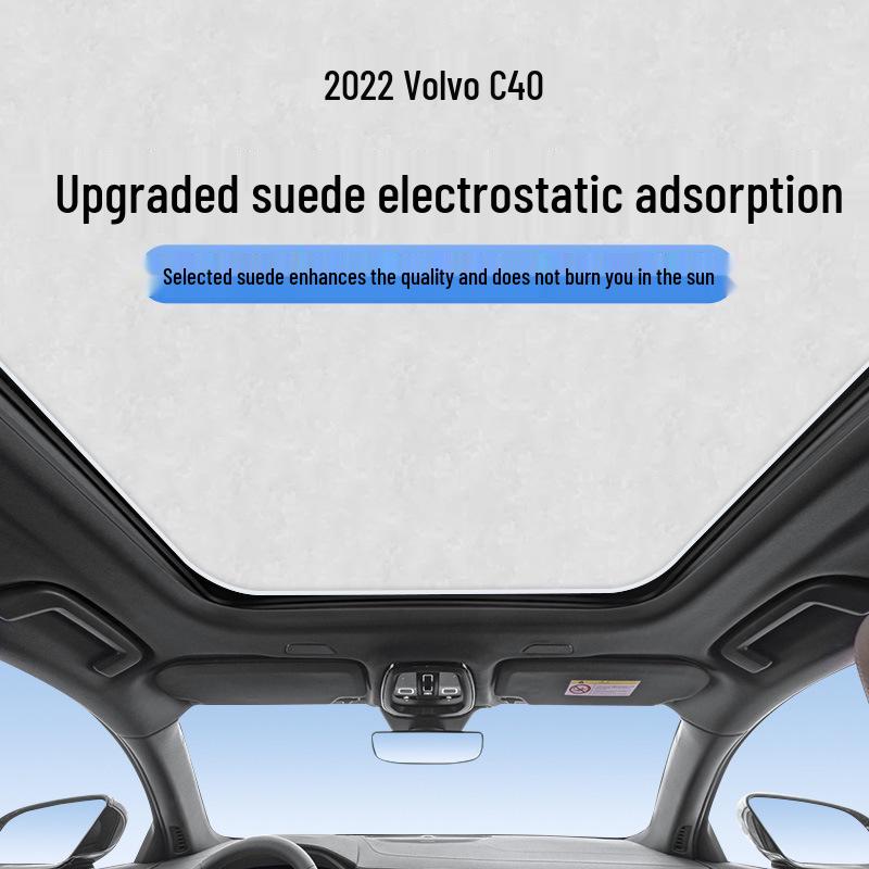 Volvo C40 Sunroof Sunshade: Heat Insulation & Privacy Protection