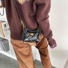 Vintage Rhombus Underarm Bag Daily Commuter Small Satchel