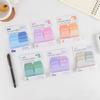 Colorful Gradient Multi-color Sticky Note Tabs for Office Planner and Journal - Reusable Fashion Memo Pads.