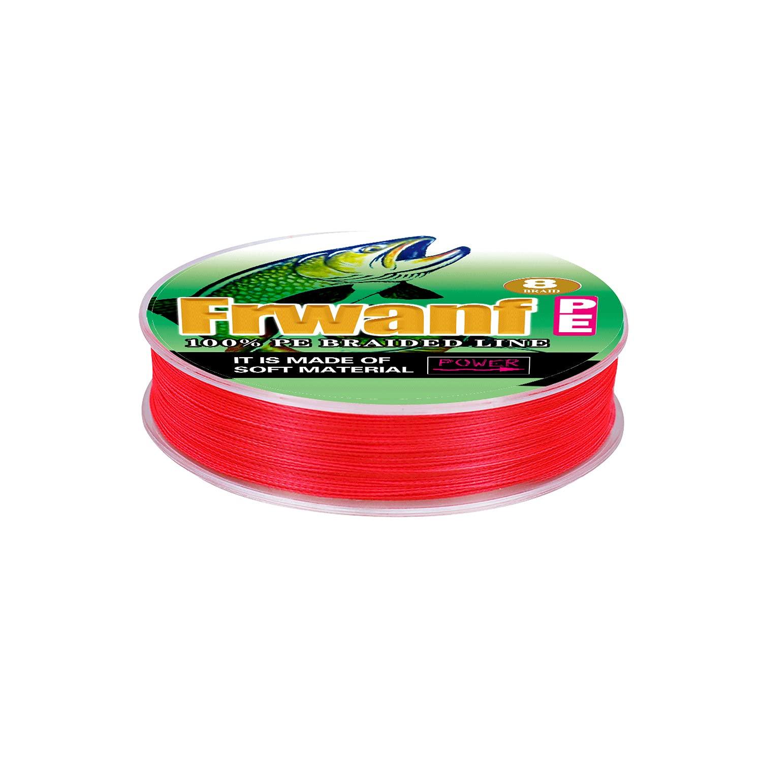 Frwanf PE line fishing line (100m 150m 200m 300m 500m No. 3.5 (45LB/20.4KG)