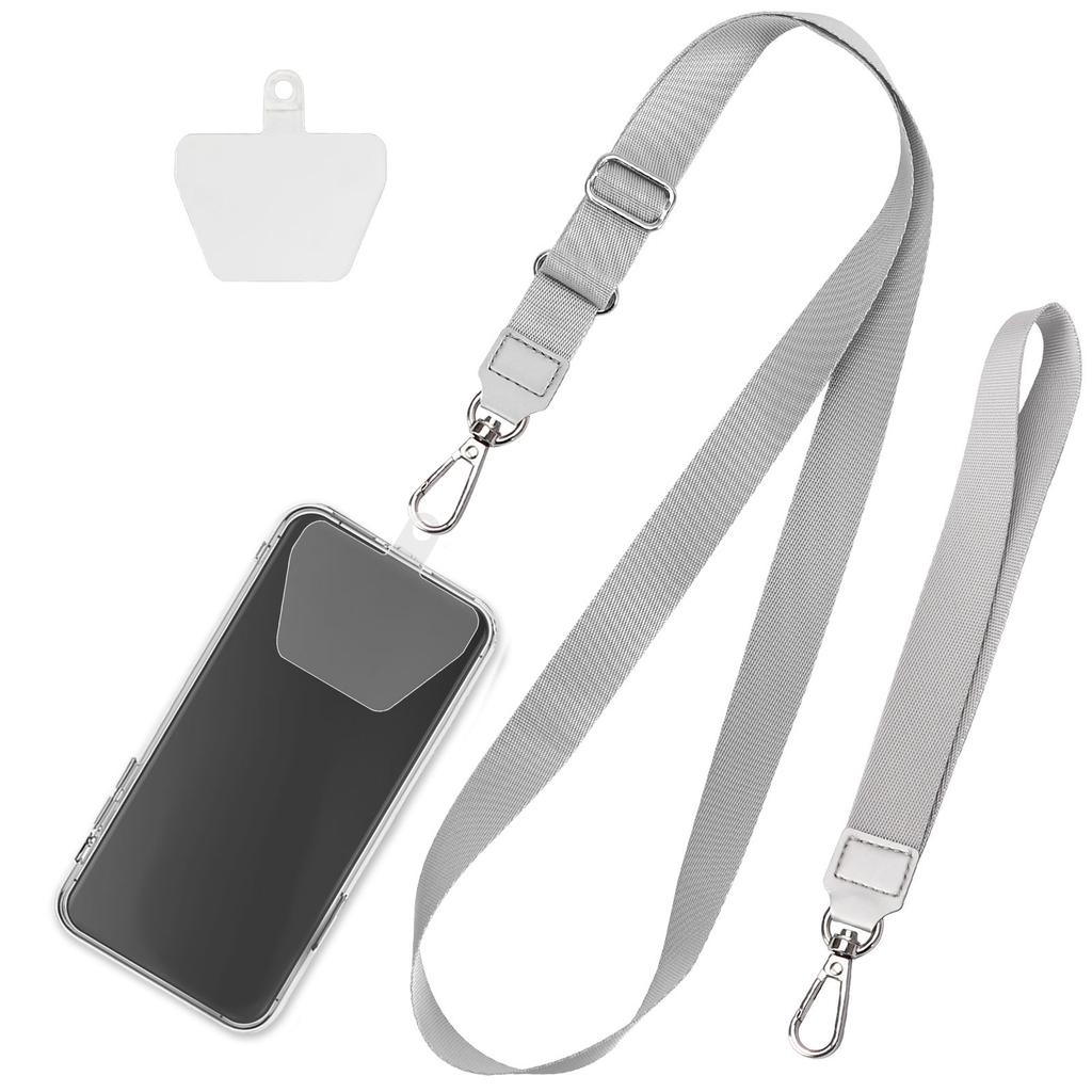 Phone Lanyard Strap for Around The Neck and Shoulder Crossbody Cellphone Lanyard Adjustable Phone Strap with Tether Tabs