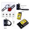 LD-2209 USB Rechargeable Bike Light Set Super Bright Bicycle Light Front and Rear Bicycle Light Set