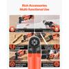 SucceBuy Cordless Oscillating Tool 20V Multitool Oscillating Tool with 6 Variable Speeds 8500 - 17000 OPM 3.2° Oscillating Angle