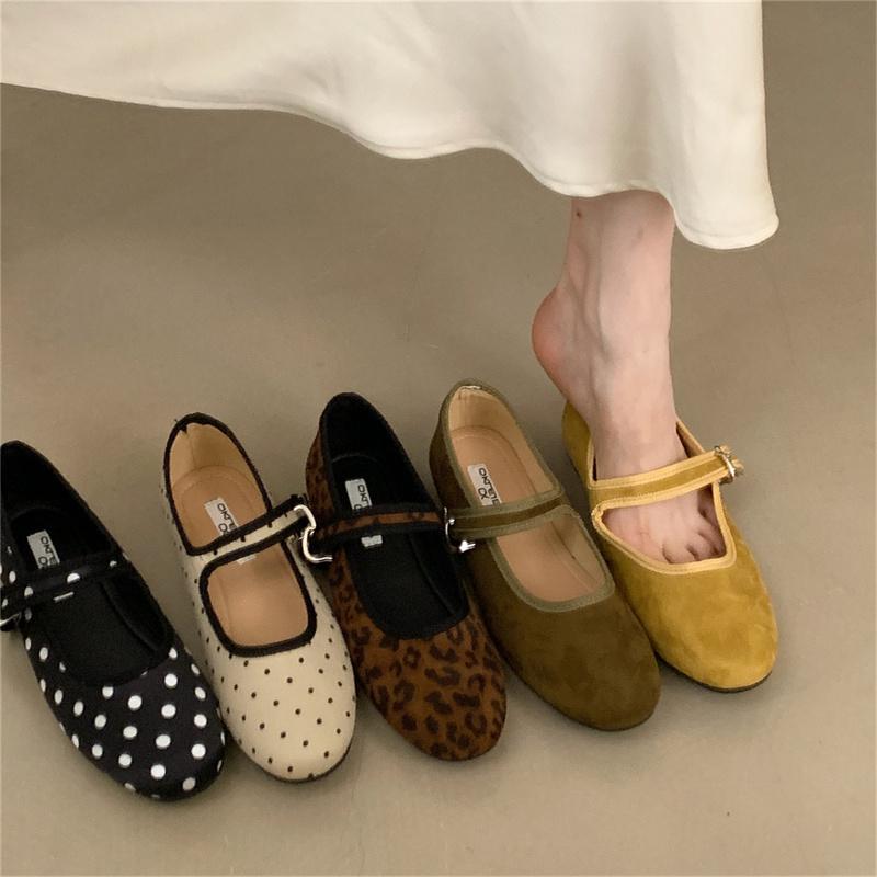 Fashion Bailamos New Brand Women Flats Fashion Square Toe Shallow Mary Jane Shoes Soft Casual Ballet Shoes Slingback Shoes Mujer