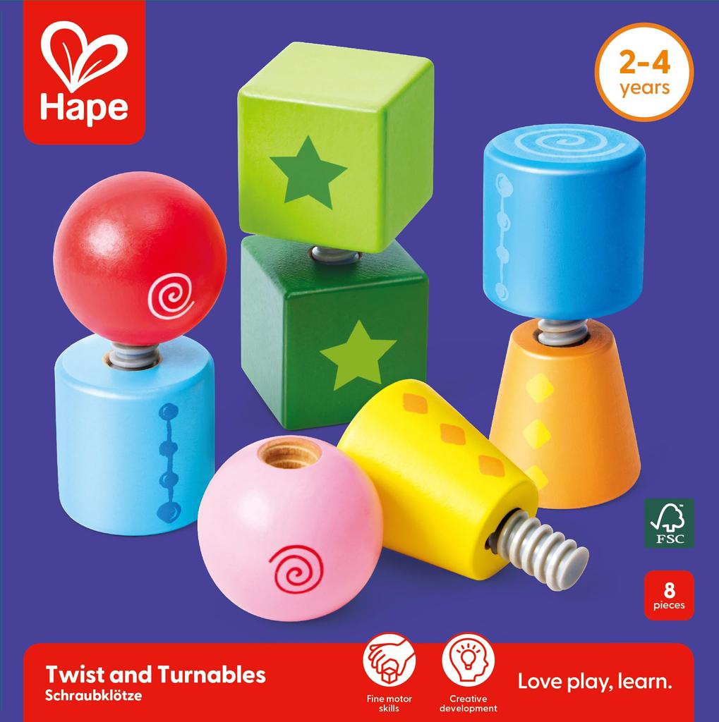 Hape Screw-on Building Blocks E0416 (2 Years Old)