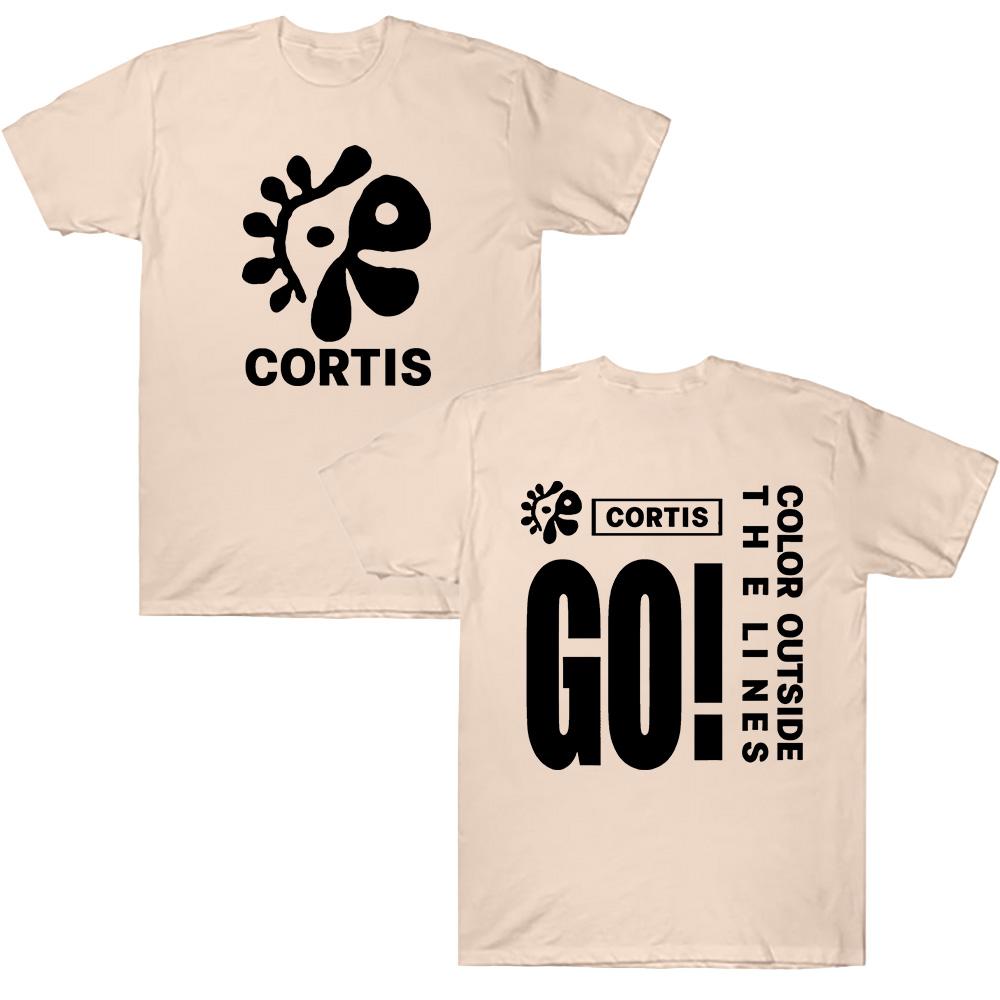 

Cortis New Boy Group GO Song Shirt Print T SHIRTS Fashion Women Men Round Neck Short Sleeve Cotton Casual Tees M пісочний