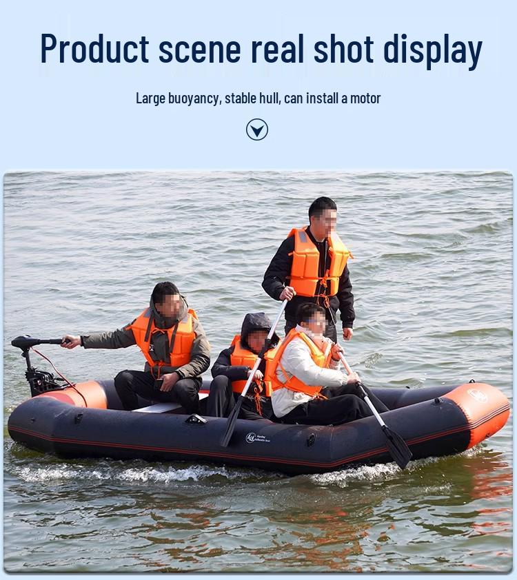 Durable Thickened Inflatable Kayak - Professional Lure Boat