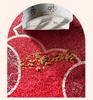 Red Coil Entrance Floor Mat - Cuttable, Dirt-Resistant Carpet for Hallways and Celebrations