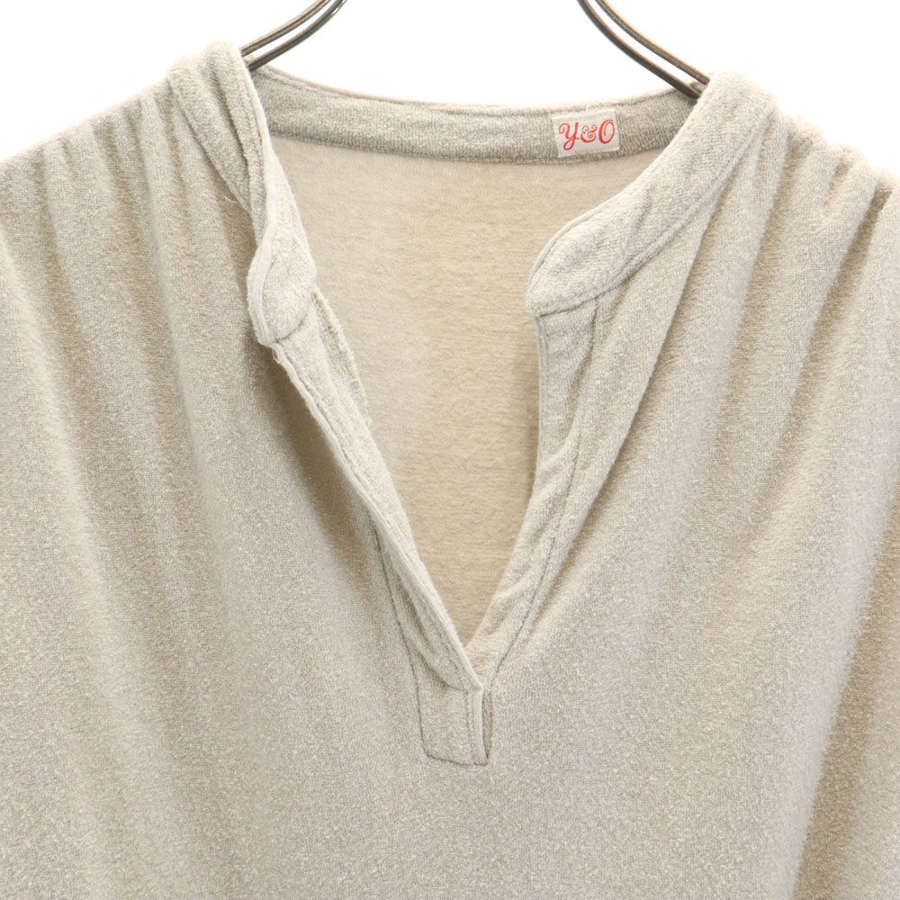YOUNG&OLSEN Made In Japan No Sleeve Terry Cloth, Skipper Collar Knee-length Dress Women Used