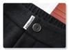 Women's 2024 Khaki Wool Blend Loose Fit Slimming Wide Leg Pants for Autumn and Winter