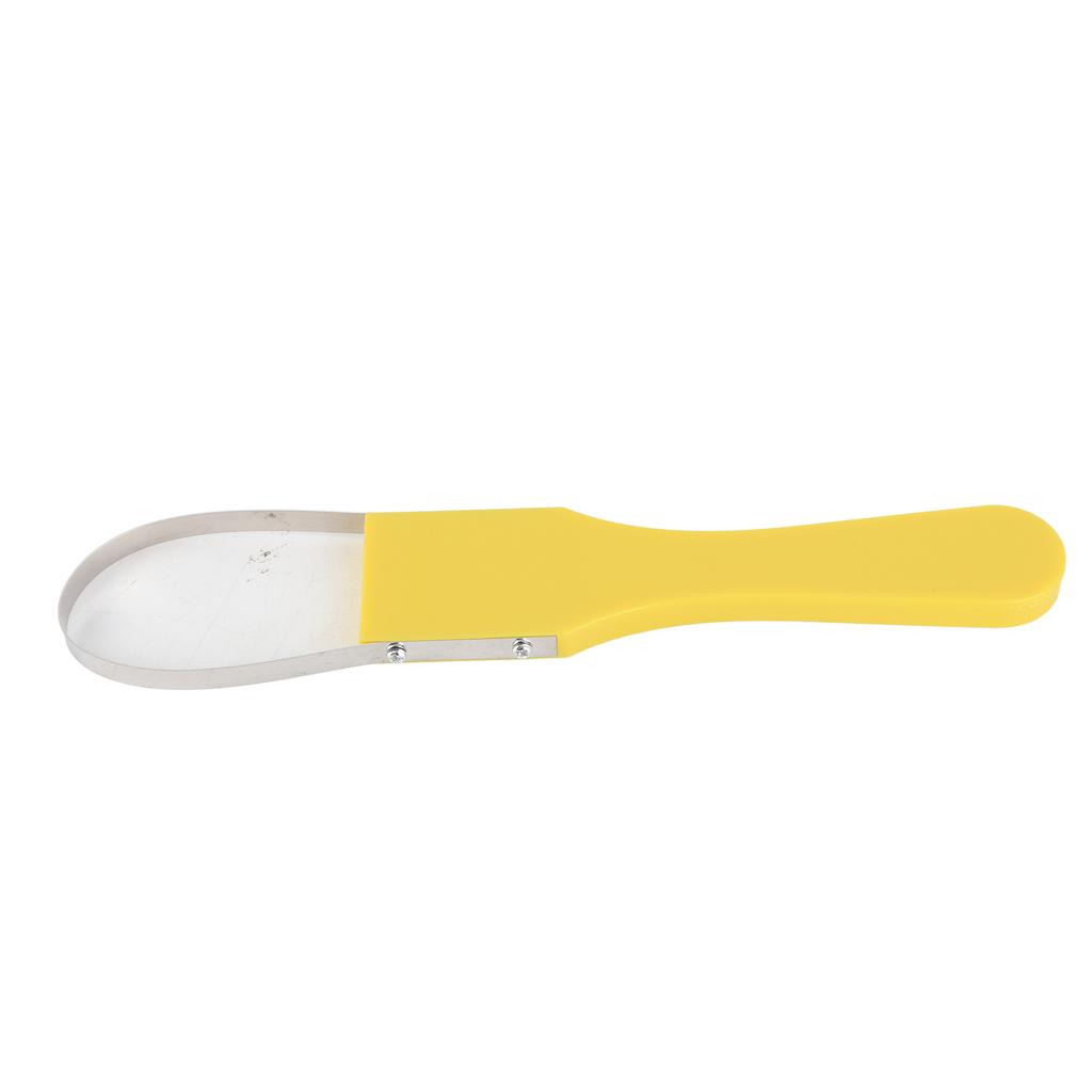 Hand Loop Weeder Tool Iron Manual Portable for Weeding Loosening Planting Gardening Yellow