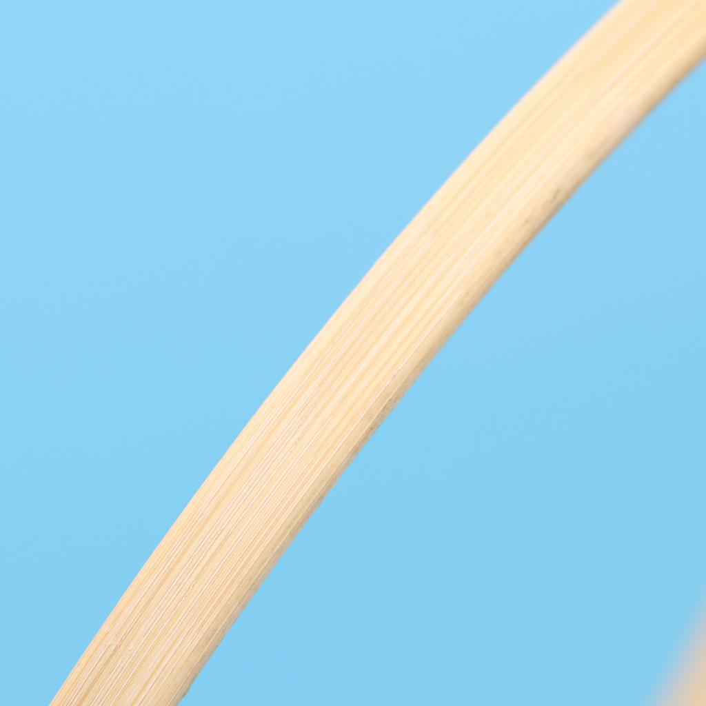 26.2cm Embroidery Hoop Bamboo DIY Ring for Crafting Sewing Needle Arts Quilting Wall Decor Handmade Art Project Tool