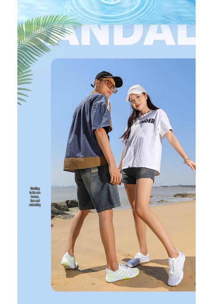 2025 Quick-Drying Unisex Beach & Rafting Shoes: Comfortable Five-Finger Design for Surfing, Wading, and Fitness Activities