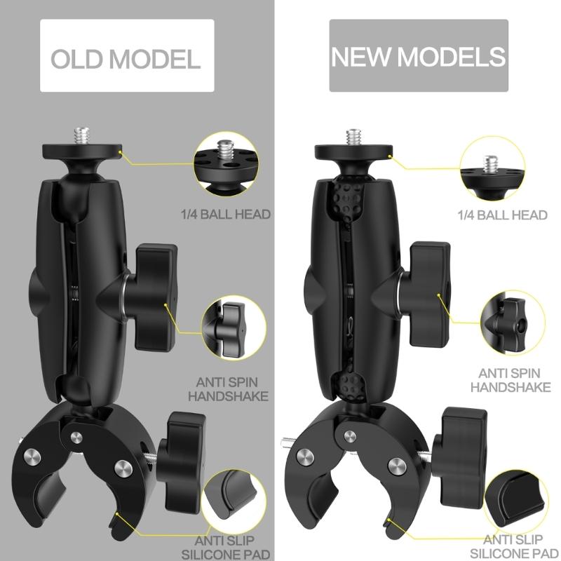 Secure Mount Bracket for Action Cameras Clamp Mount Enhances Filming Experience Easy to Use Recording Solution