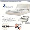 5pcs Set BDSM Bed Bondage Erotic Product, Steel Ring Handcuffs Ankle Cuffs Kit With Eye Mask, Flirting Feather, Leather Slap, Around Any Furniture, Be