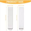 12 Pairs Heavy Duty Picture Hanging Strips Damage Free Wall Fasteners Strips For Photo Frame Hanging Sticky Tape