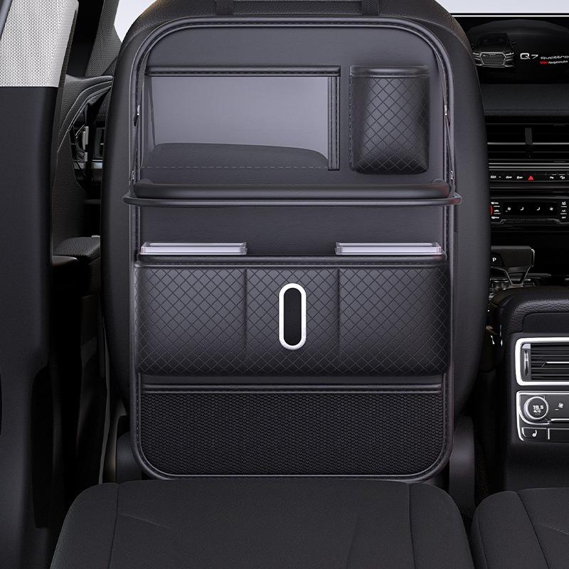 1Pc Car Seat Back Storage Hanging Bag, Car Rear Small Table Board, Car Rear Seat Rack, Car Storage Artifact