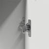 Wardrobe with Shelf White 55 X 25 X 189 Cm Engineered Wood