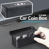 For Hyundai Car Coin Storage Box Money Boxes Small Coin W Organizer Case Interior Accessories I10 I20 I30 I40 Ix20 Ix35 Ix55 Venue