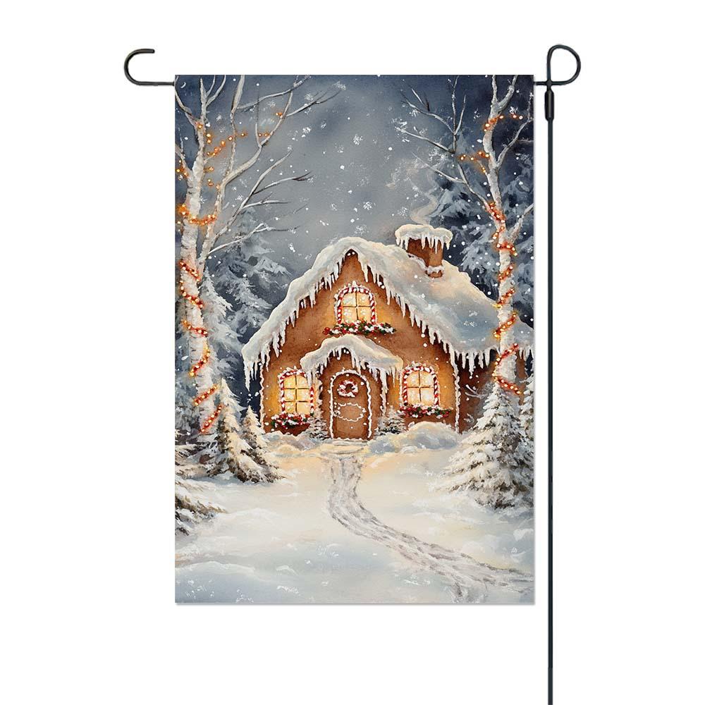 Christmas Courtyard and Garden Party Decoration Flag