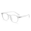 New simple and versatile retro flat glasses plain mirror female whitening artifact male tr ultra-light glasses