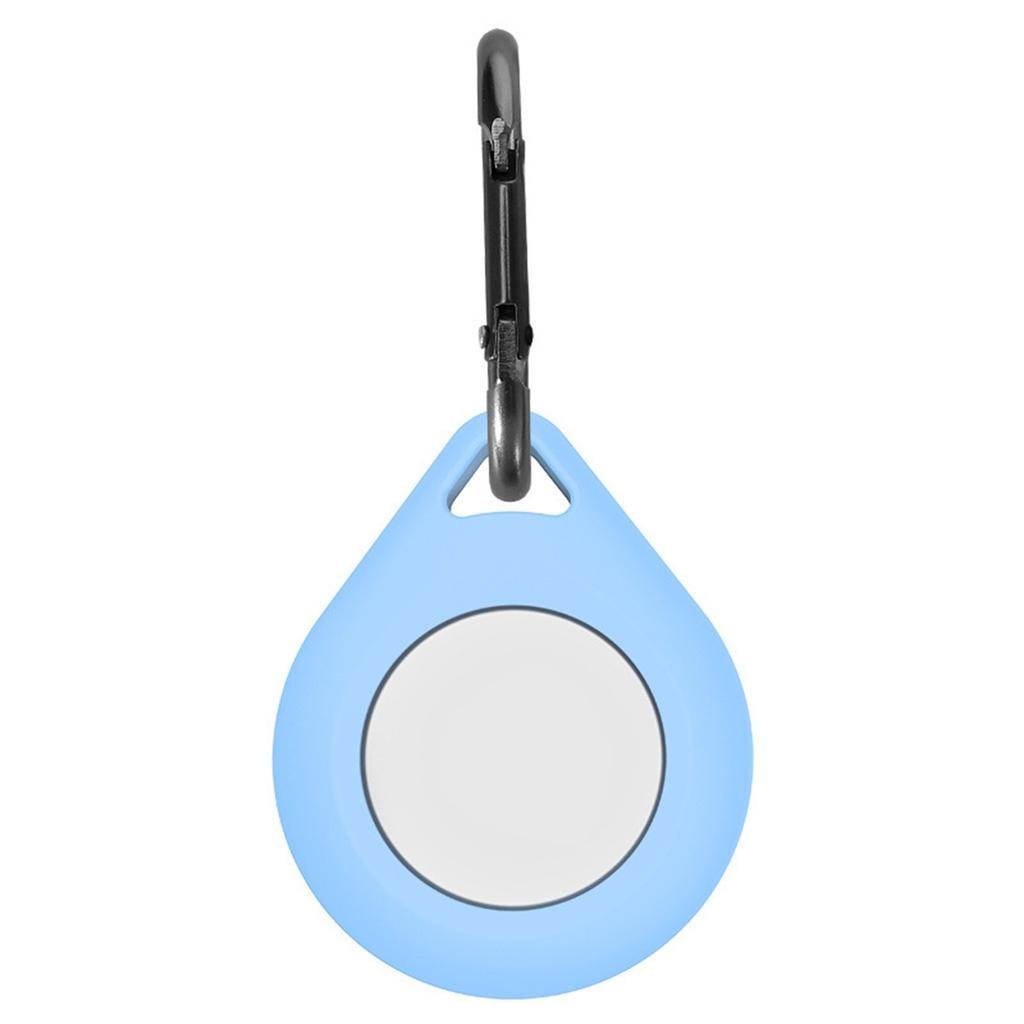 Per custodia AirTag Custodia protettiva in silicone Portachiavi AirTags-Tracker