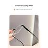 Men Pure Titanium Rimless Eyeglasses Frame Women Blue Light Blocking Lens Frameless Glasses Prescription Myopia Reading Eyewear