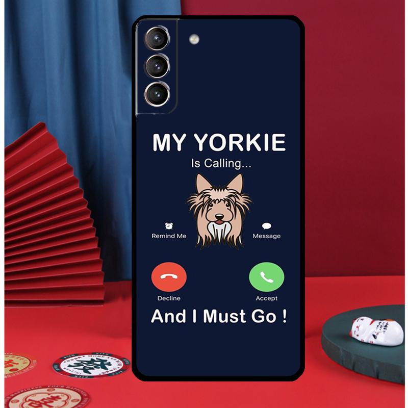 

Yorkshire Terrier Dog Phone Case For Samsung Galaxy S24 Ultra S9 S10 S20 S21 S22 Plus S23 FE S25 Ultra Back Cover Galaxy S25