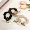 Metal Diamond Pearl Hair Band 3p