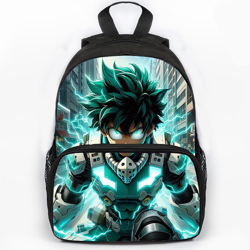 Anime My Hero Academia Backpack for Student Boys Children Manga Izuku Midoriya Schoolbag Large Capacity Laptop Backpacks Mochila