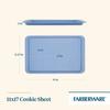 Nonstick Baking Sheet with Easy Slice Guide Extra Wide Handles Durable Steel Construction Dishwasher Safe Oven Safe