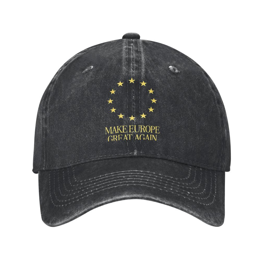 MEGA Make Europe Great Again Baseballová čiapka Slnko Lov Kempovanie Dropshipping Praná Trucker Čiapka Unisex Unisex Štýlová Snapback Čiapka