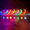USB Luminous Safety Collar With Flashing Pendant Loss Prevention LED Collar Night