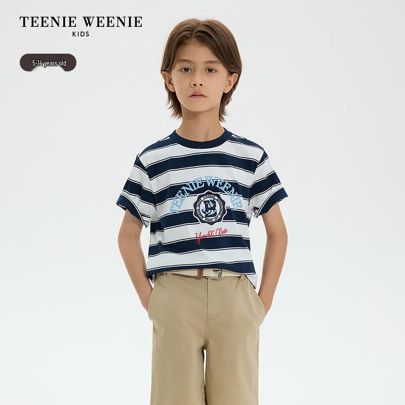 Teenie Weenie Kids Boy s Striped Short-Sleeve T-Shirt 130