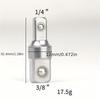1/3Pcs 1/4 3/8 1/2 inch double-sided head socket adapter impact drive ratchet wrench socket adapter repair hand tool