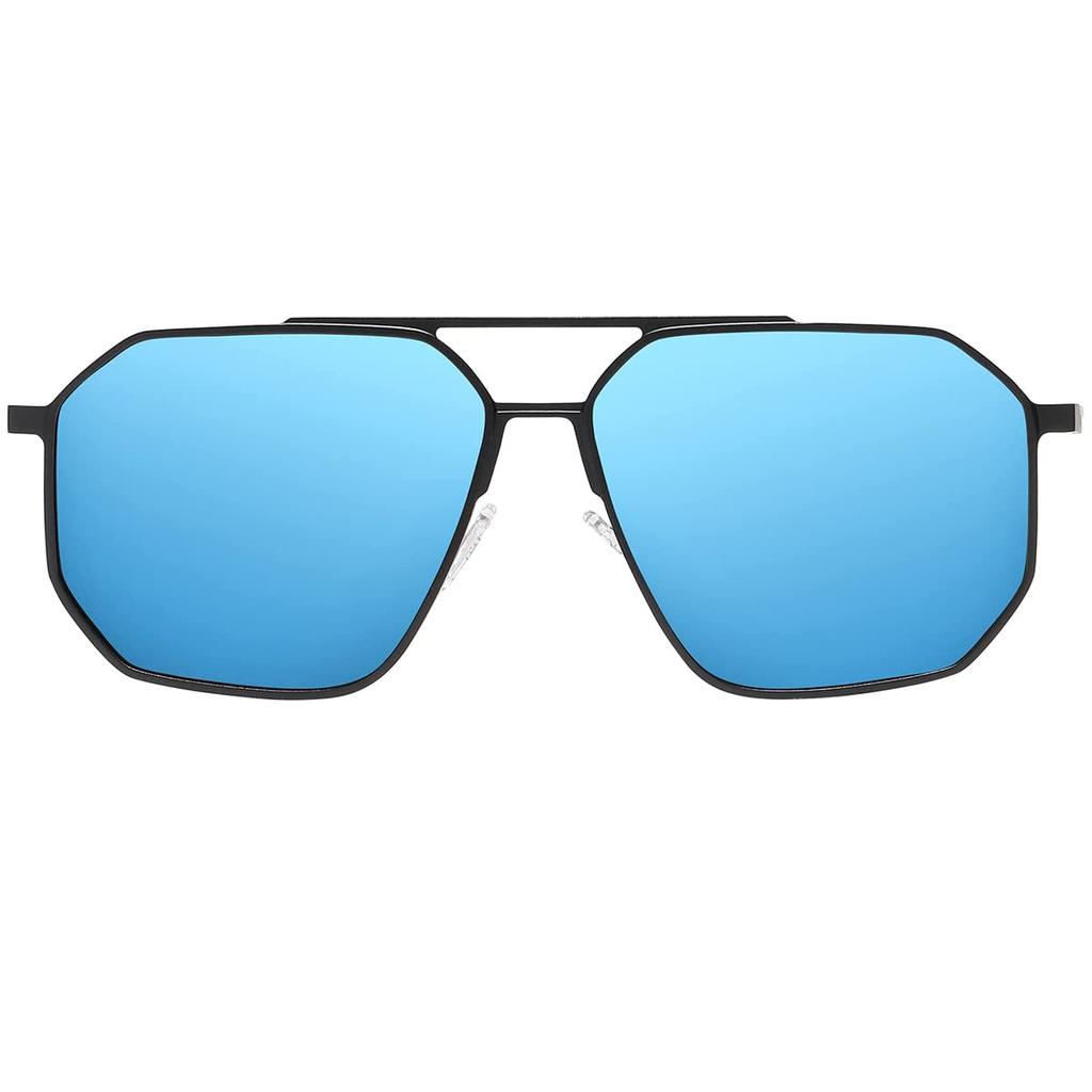 DUCO Sunglasses Men Women Polarized Lens Teardrop Light Blocking UV Cut UV400 3032