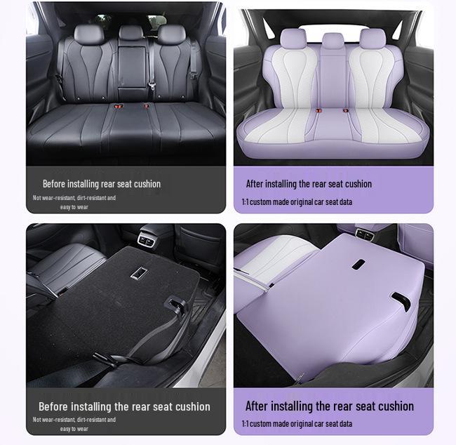 BYD Sea Lion 06dmi/06ev Leather Seat Covers - Full Coverage Cushion Special