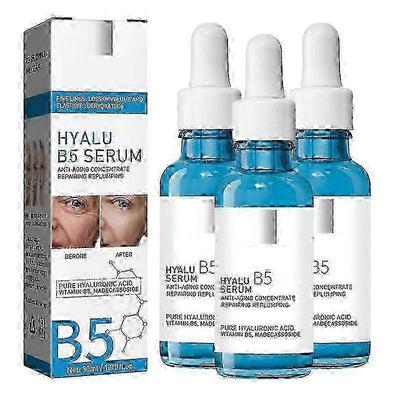 3 Stück Anti-Aging Hyalu B5 Serum Anti-Falten Konzentrat Reparierendes Serum 30ml