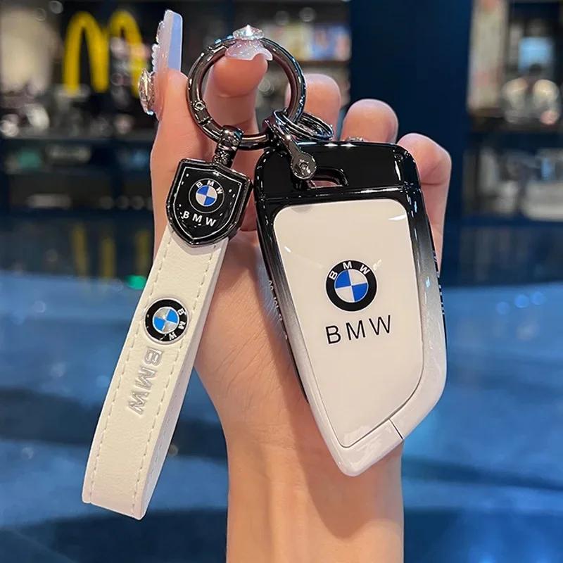 BMW X3 Key Cover Old Style Male Female Blade Shape Shell for 5 Series 3 Series X1 X2 1 Series Car Key Holder Bag