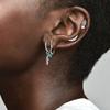 Pandora Sacred Feather Earrings Women earrings Silver 297205EN168