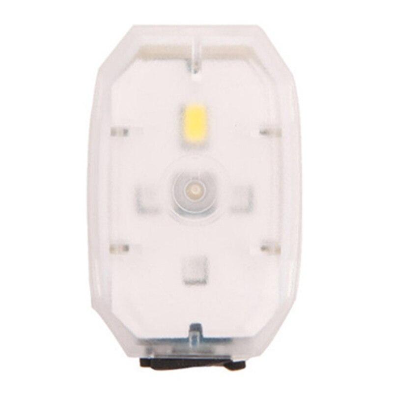 Bicycle Rear Light USB Rechargeable Night Running Arm Lamp Bicycle Equipment белый