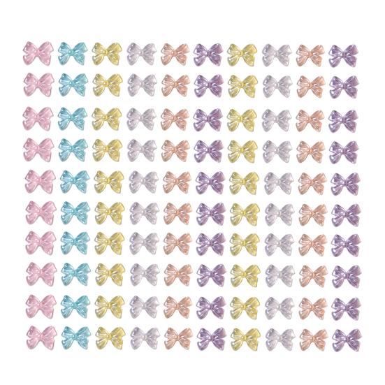 

50 шт., украшения для ногтей, креативная форма, не выцветающий, яркий цвет, блестящий визуальный эффект, 3D сердце любви E