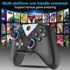 Wireless PC Gaming Controller, with Rgb Led Light Compatible for Nintendo Switch/Mobile Phone/Android Gamepad Joystick